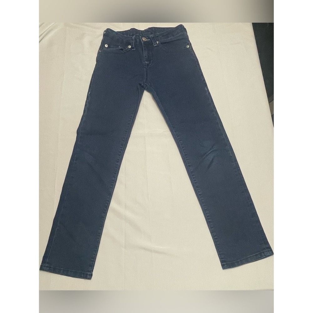 True Religion Women's Dark Blue Straight Leg Jeans size 14